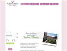 Tablet Screenshot of khaosan-hotels.com